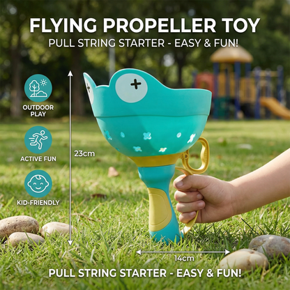 Flying Propeller Toy with String Starter