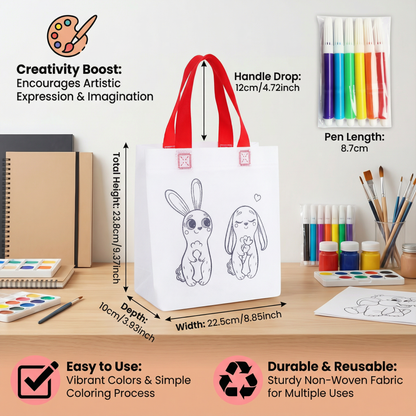 DIY Painting Bag Set with Pens