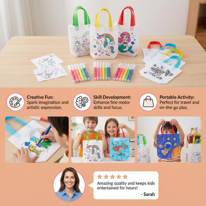 DIY Painting Bag Set with Pens