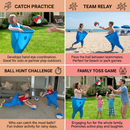 Clown Pants Catch Ball Family Game