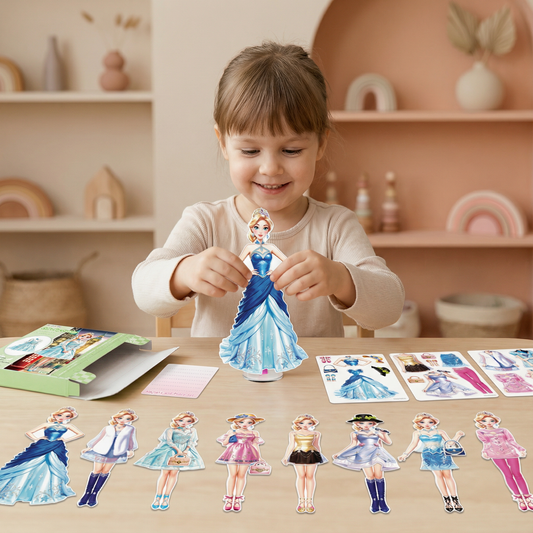 Magnetic Fashion Play Set for Children