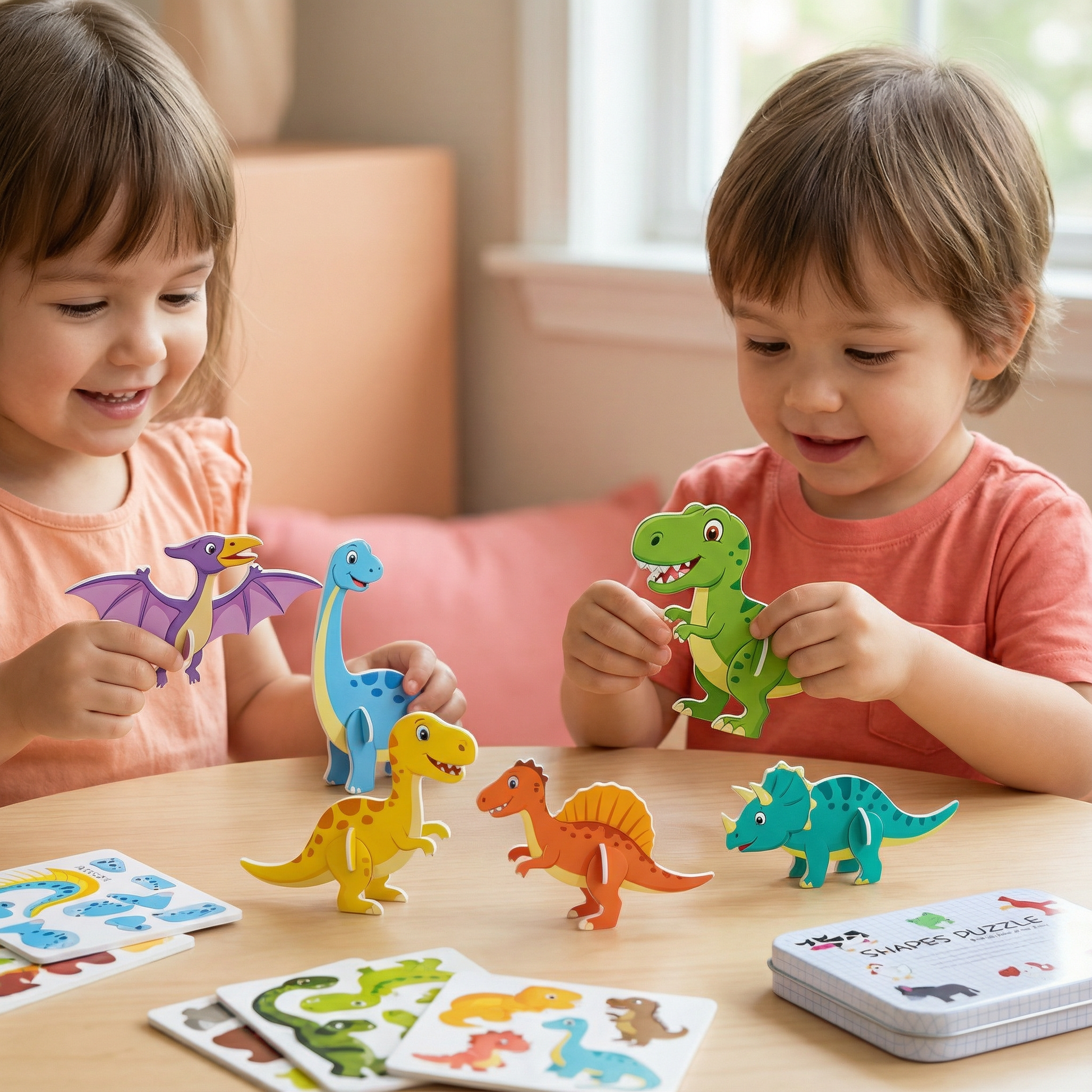 3D Cartoon Puzzle Set for Children