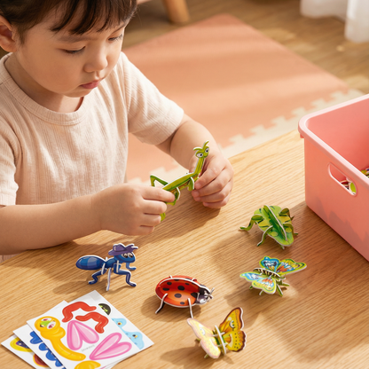 3D Cartoon Puzzle Set for Children