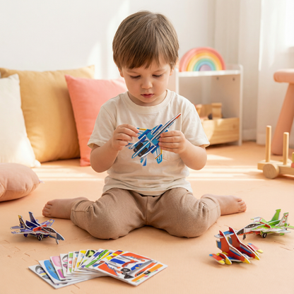 3D Cartoon Puzzle Set for Children