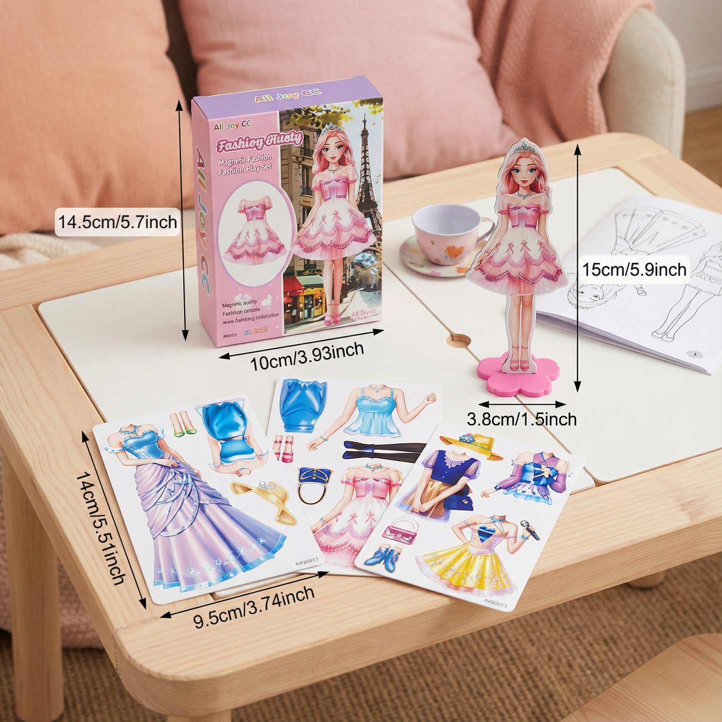 Magnetic Fashion Play Set for Children